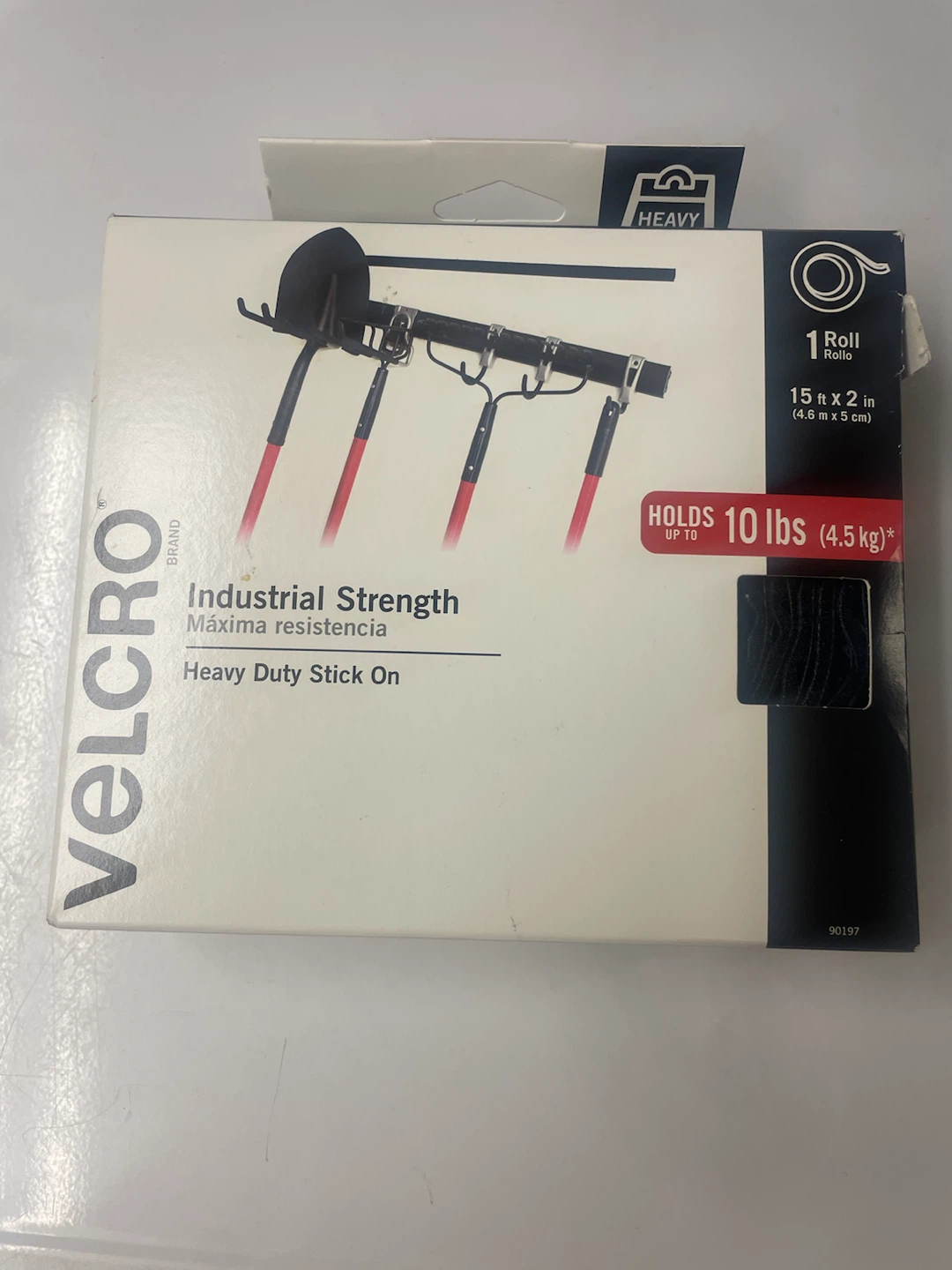 Velcro Industrial Strength Fasteners 1 Roll
