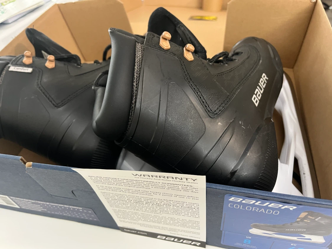 Bauer Colorado Ice Skates M8/W10 - photo 4