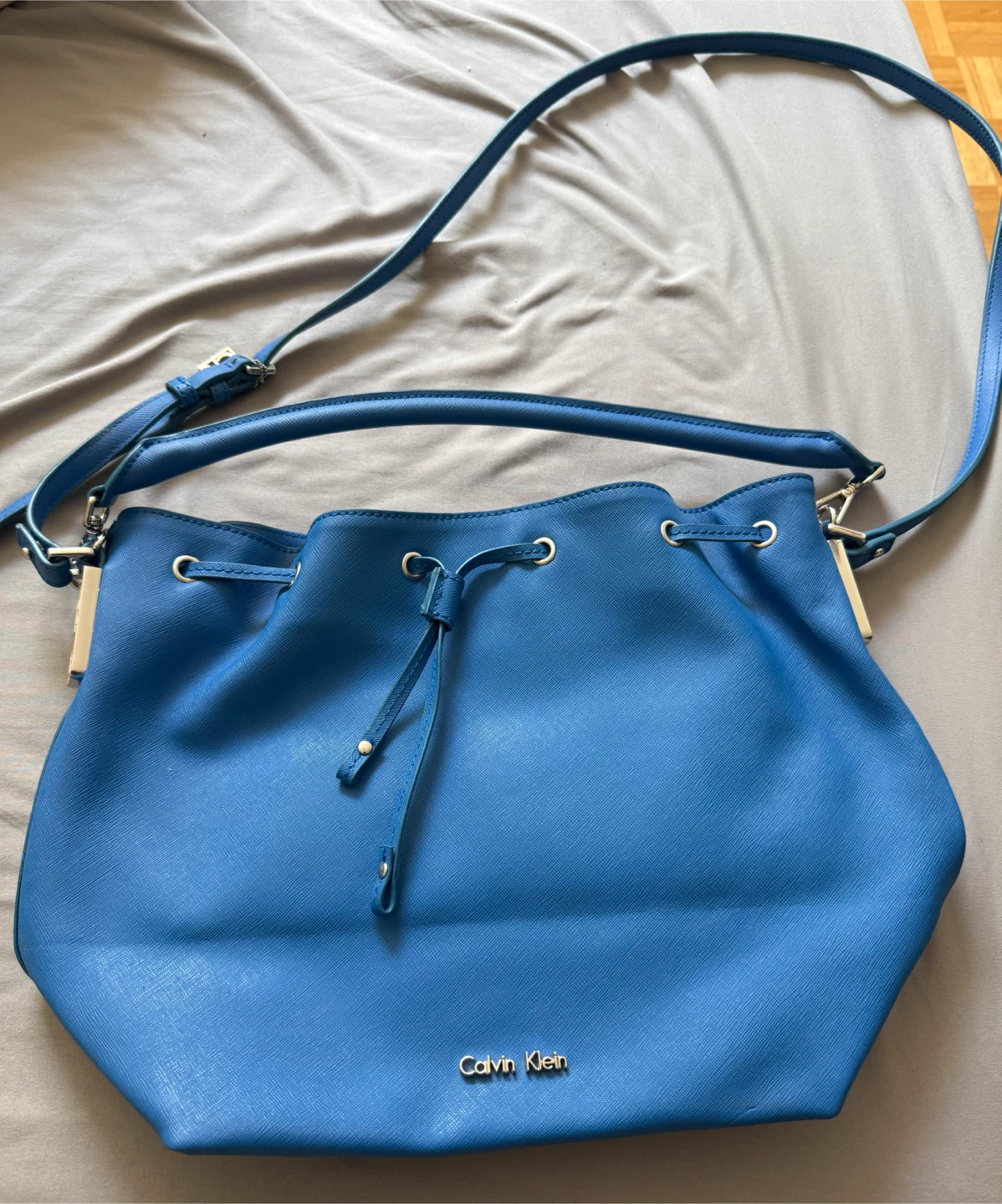 Calvin Klein Blue Bucket Bag - photo 2