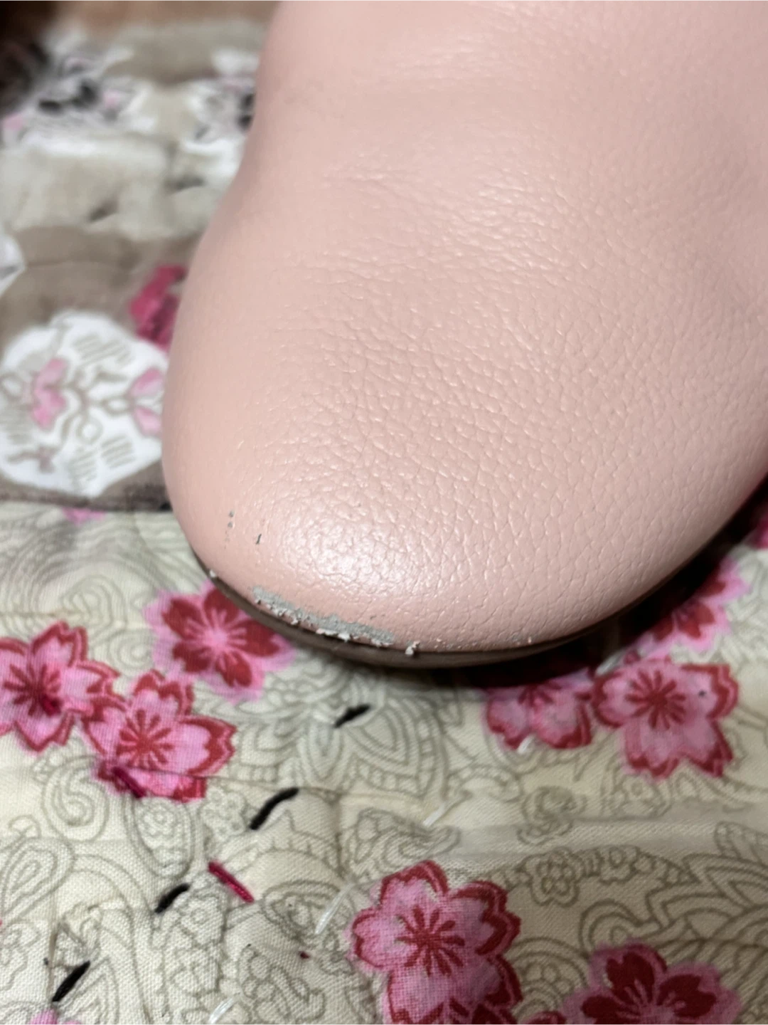 Everlane Pink Leather Ballet Flats - photo 4