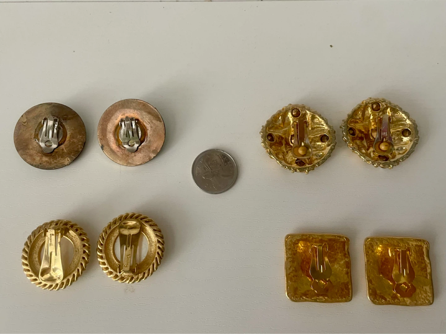 Vintage Costume Clip-on Earrings - photo 2
