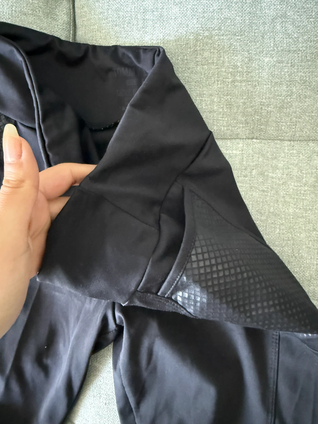 Tommy Life Black Athletic Biker Shorts - photo 2