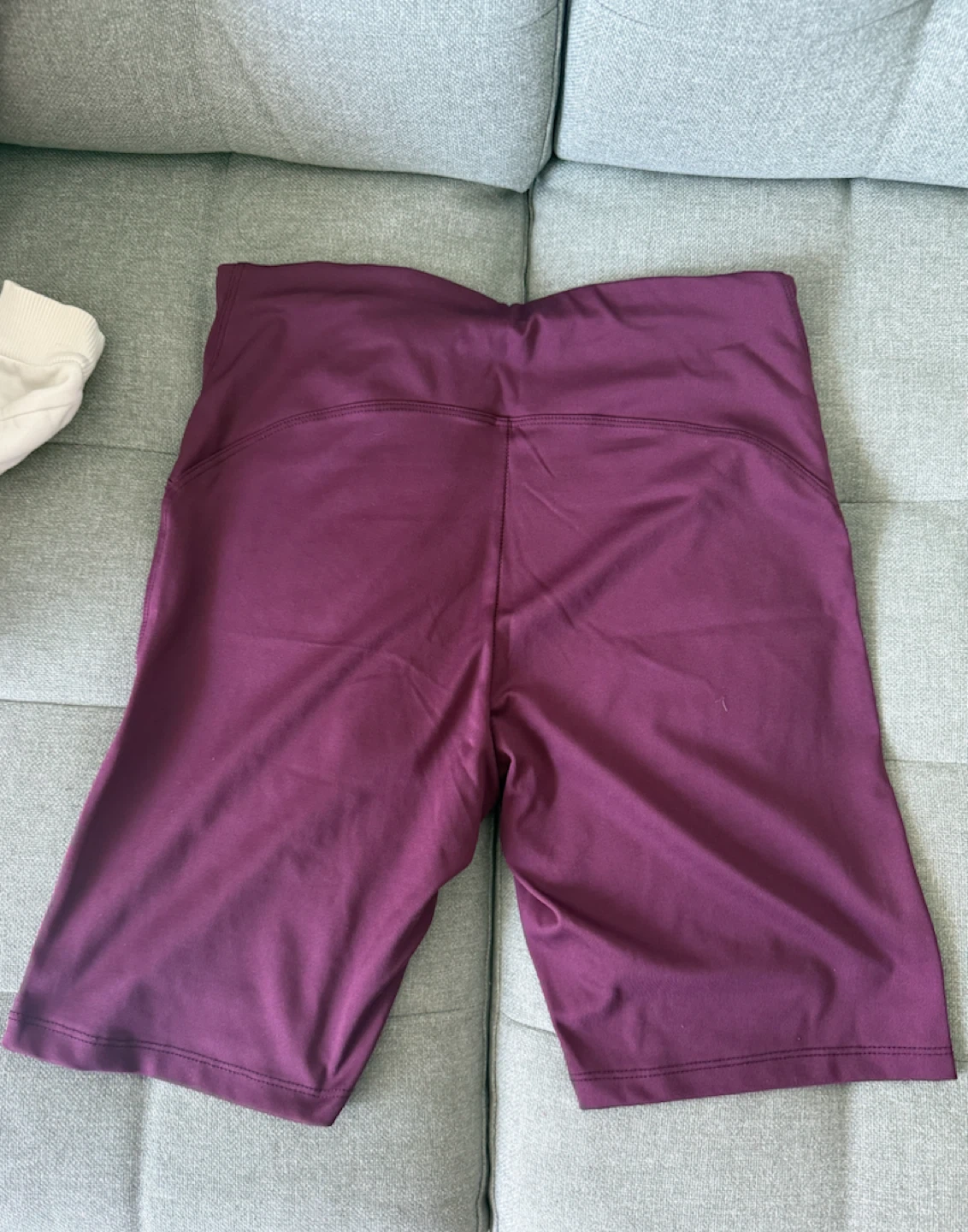 Tommy Life Burgundy Biker Shorts - photo 2