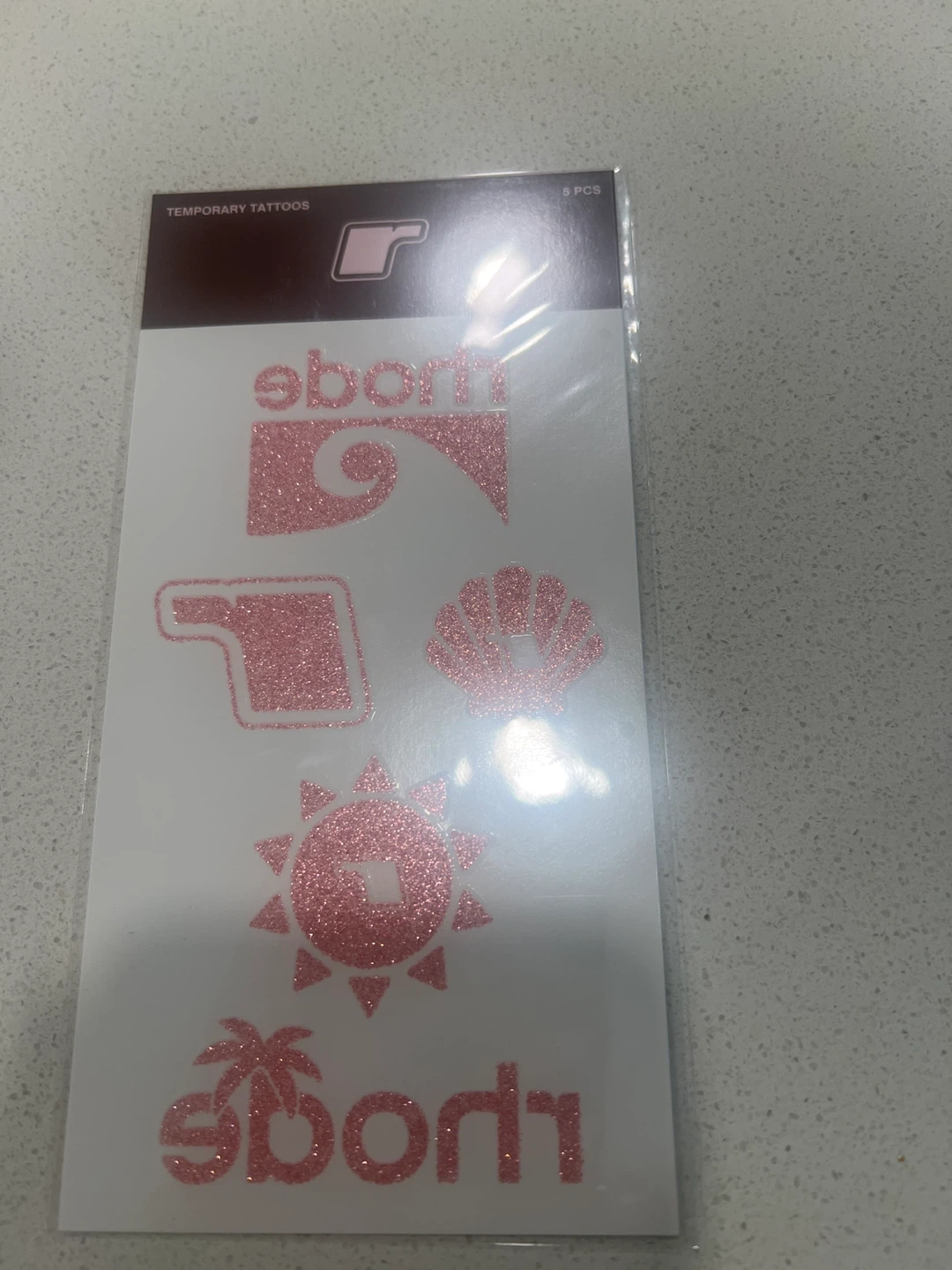 Rhode Temporary Tattoos - 5 Pieces