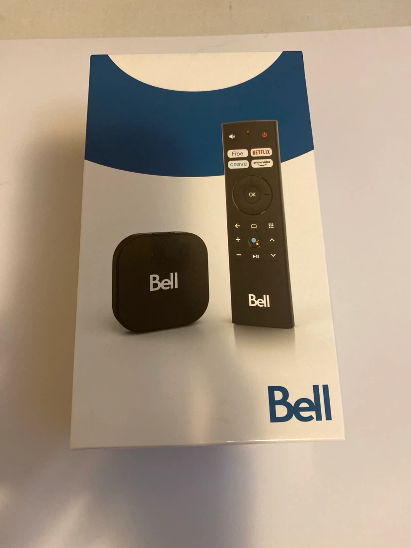 Bell TV Streamer Box and Remote