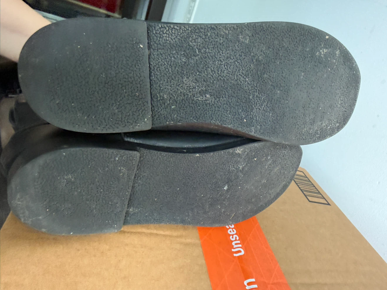 Black Ankle Boots size 7 - photo 4