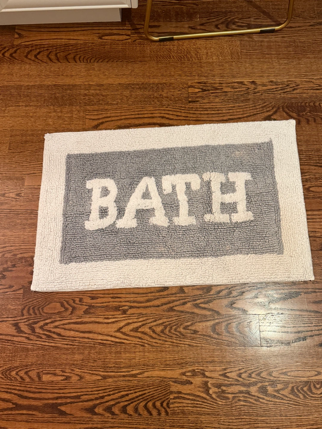 Bath Mat used for staging