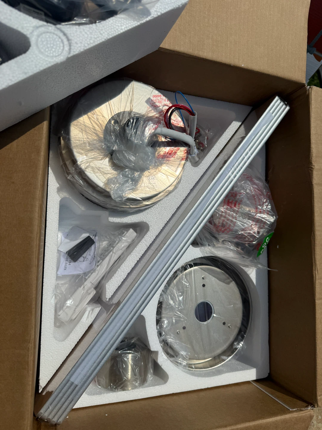 YUHAO DY1244-5B/48 Ceiling Fan with LED Light - photo 4