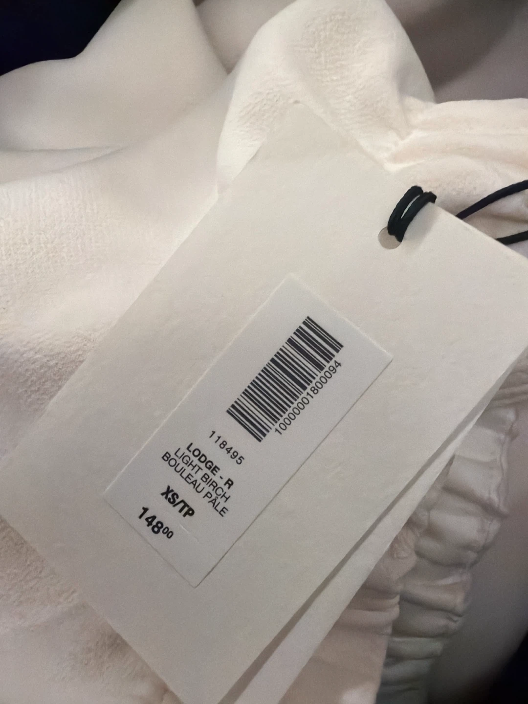 Aritzia Lodge Pant Crepette Light Birch XS - photo 3