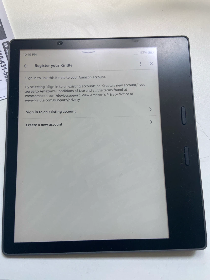 Amazon Kindle E-Reader
