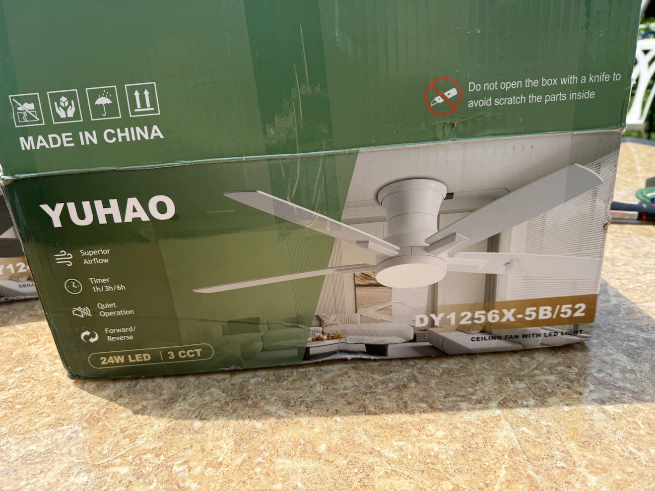 YUHAO DY1256X-5B/52 fan - photo 2