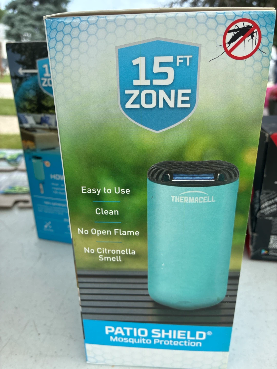Thermacell Patio Shield Mosquito Protection Glacial Blue - photo 4