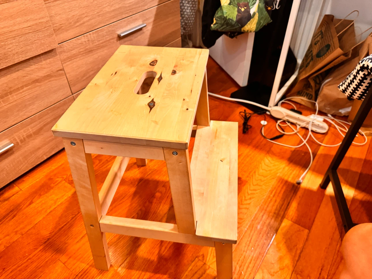 Wooden Step Stool - photo 2