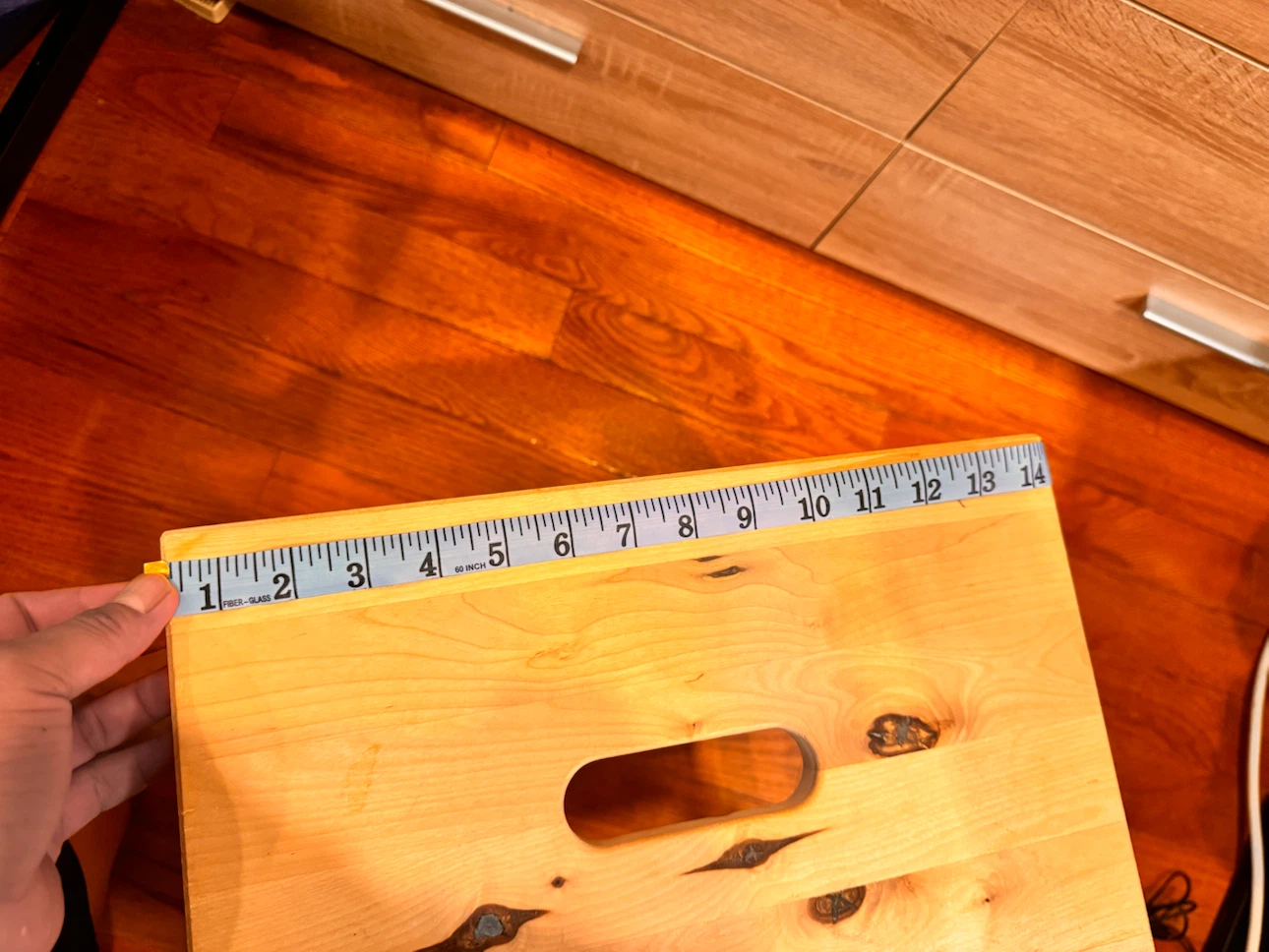 Wooden Step Stool - photo 3