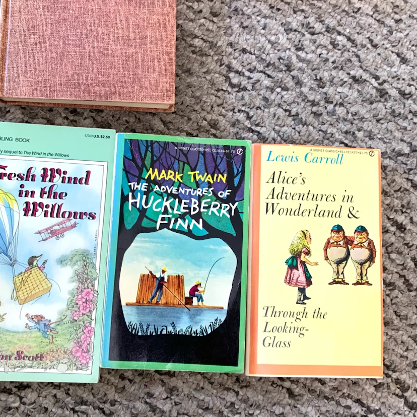 Vintage Children's Books Classic Kids Novels Story Book Lot 12 - photo 5