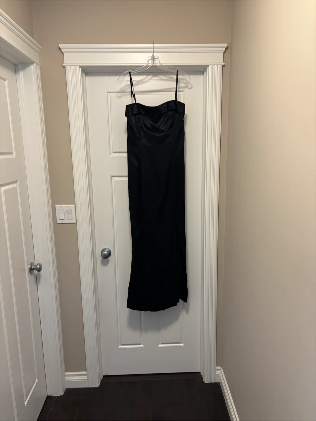 Black Spaghetti Strap Formal Dress - photo 2