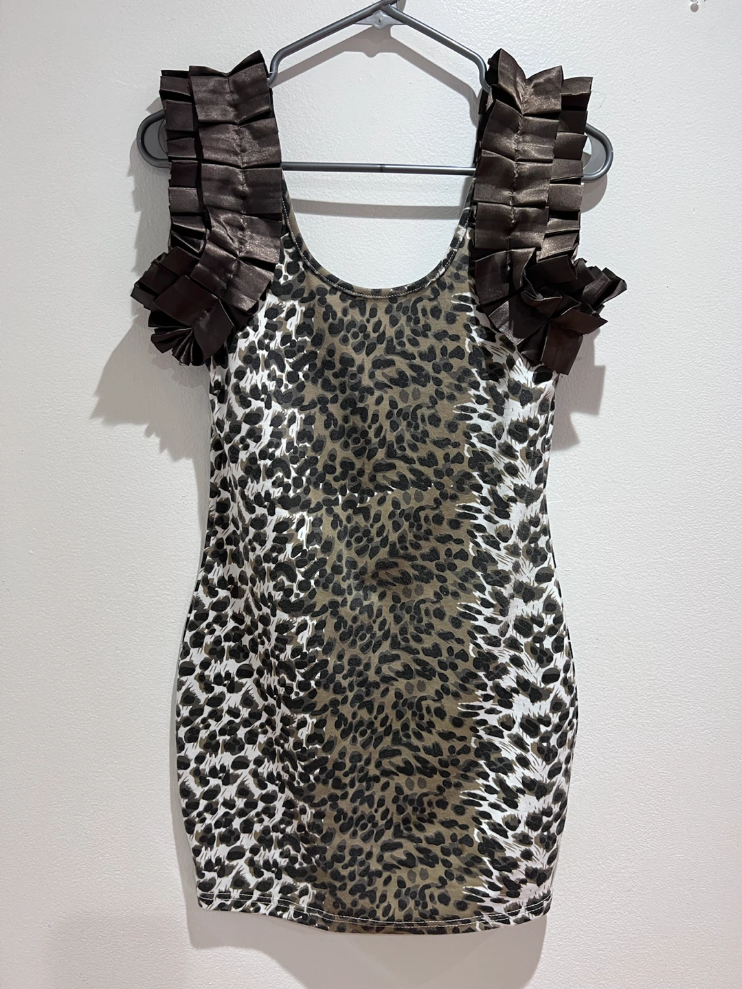 Leopard Print Dress - Size S