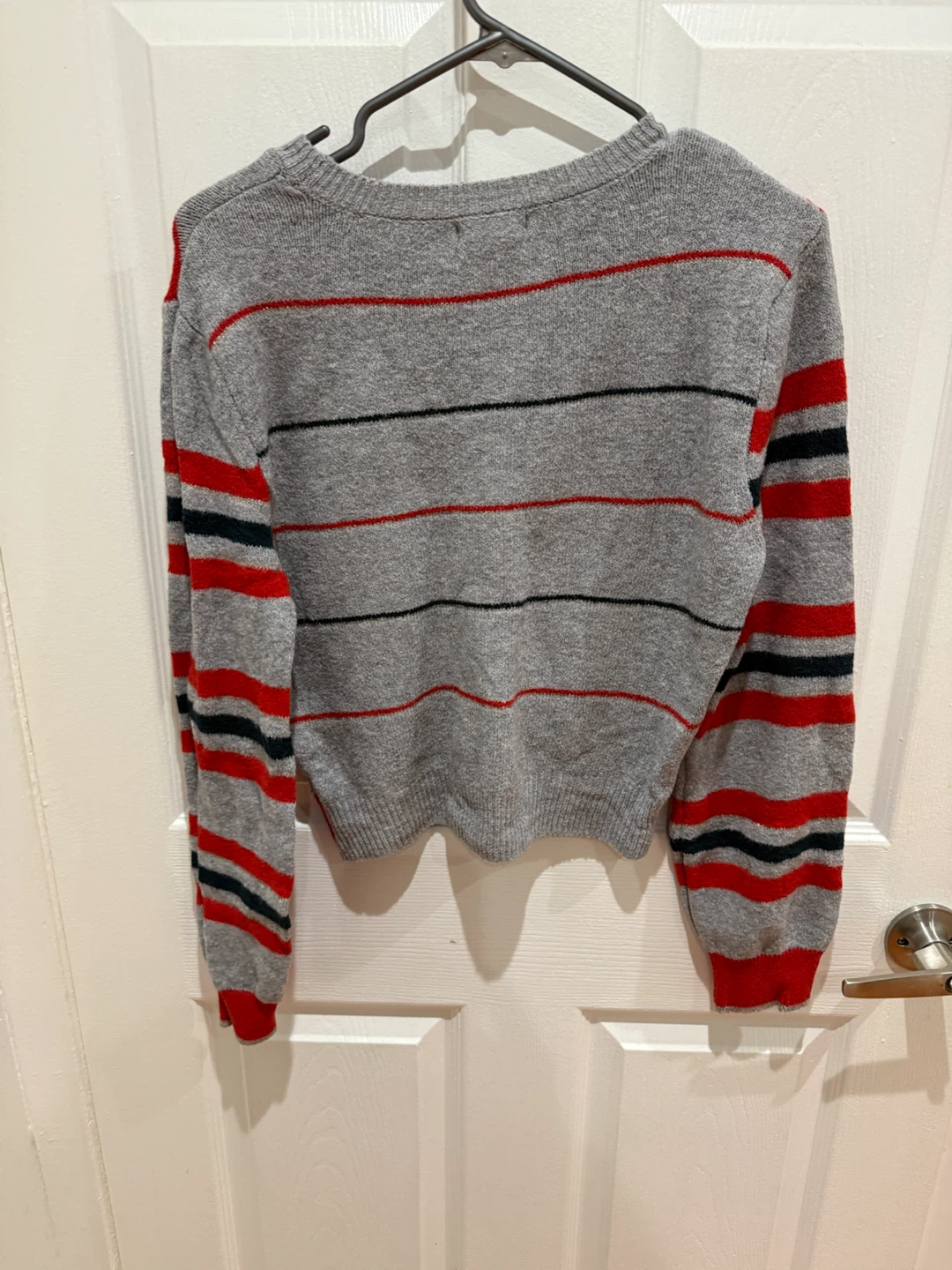 Striped Crew Neck Sweater - photo 3