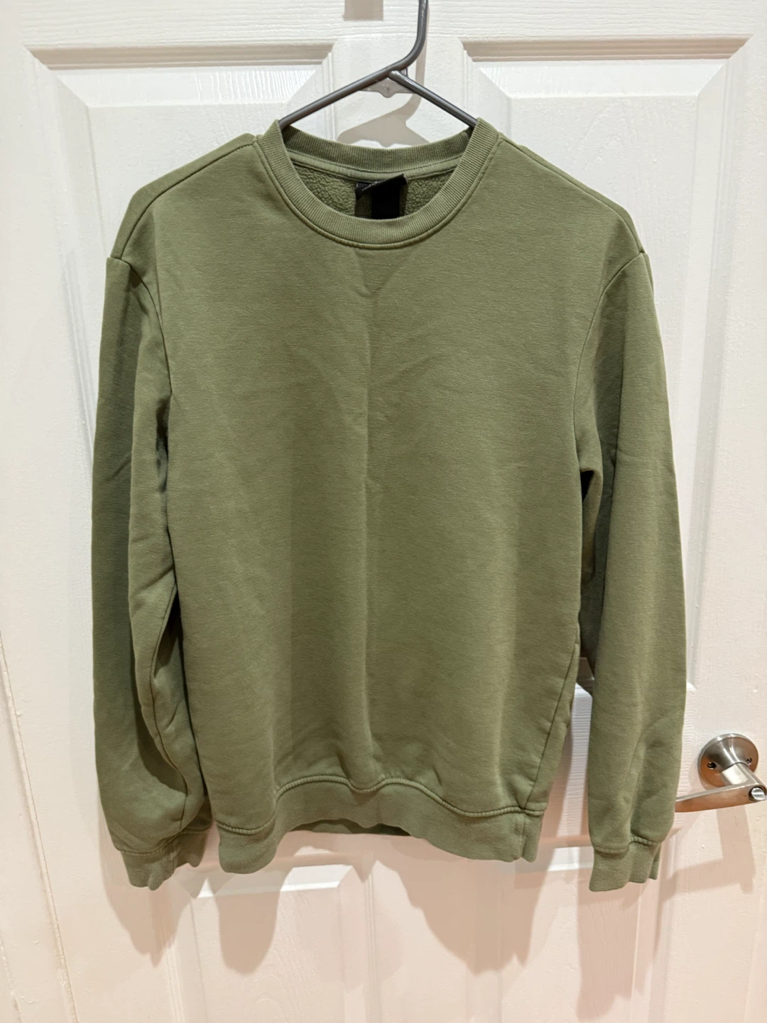 Olive Green Sweatshirt - XS