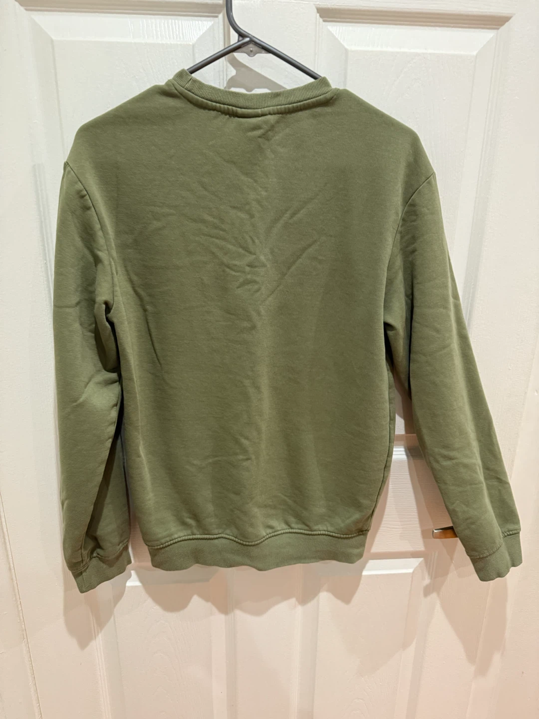 Olive Green Sweatshirt - XS - photo 3