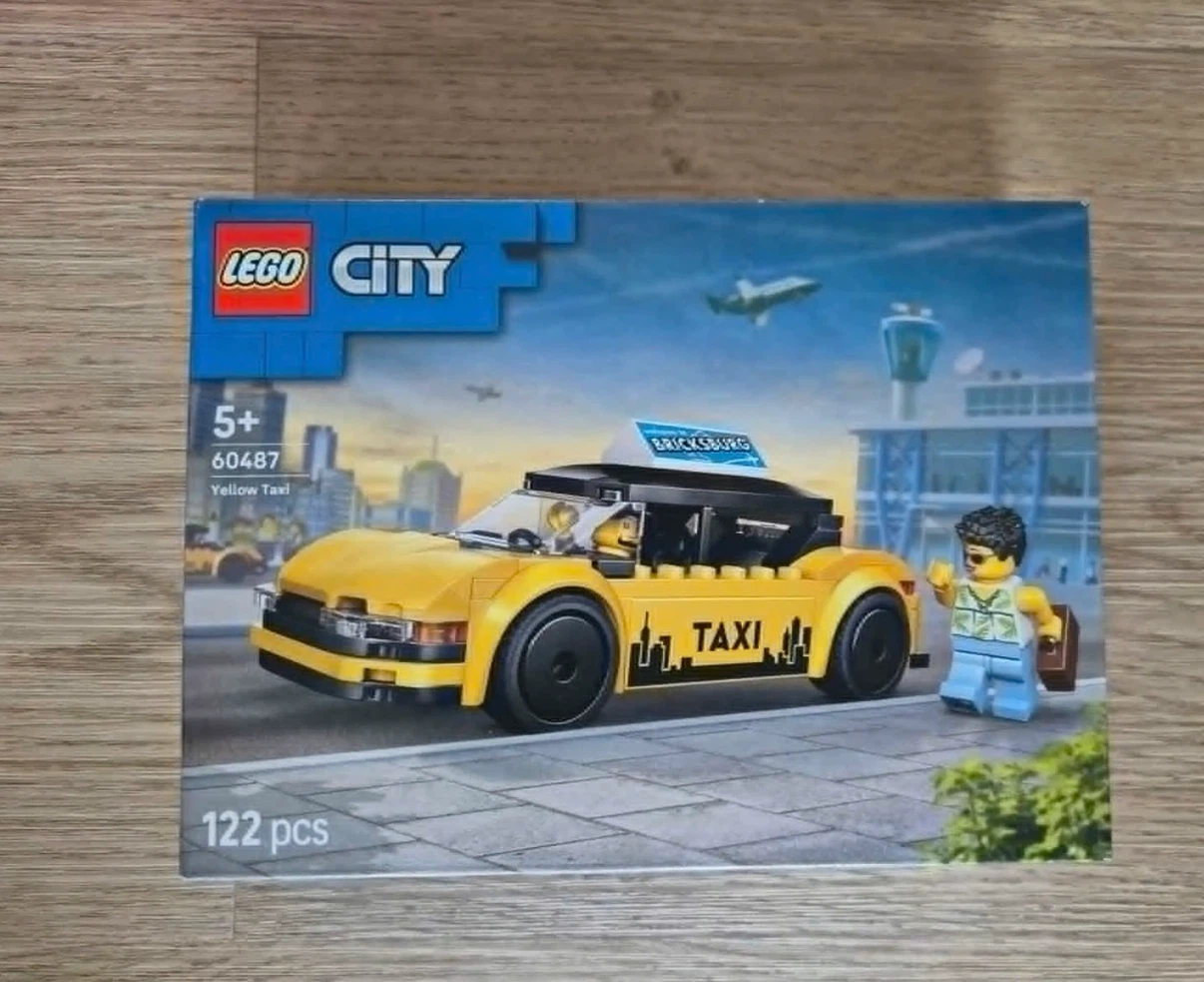 LEGO City Yellow Taxi Set 60487