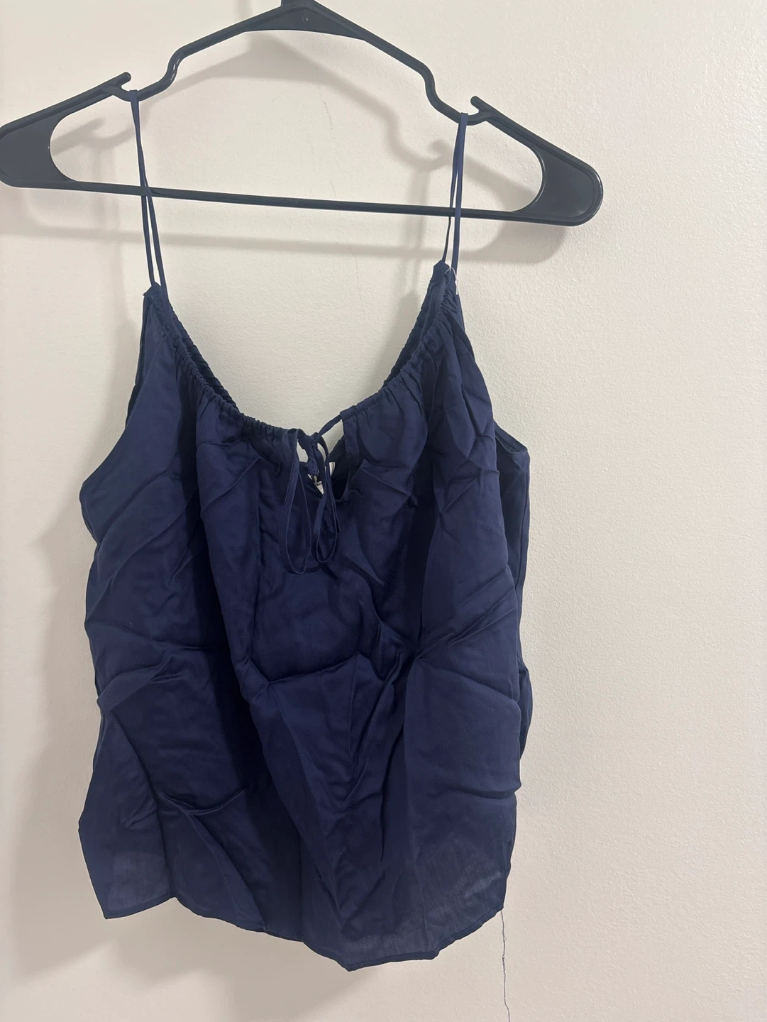 Brand new PINK Victoria's Secret Navy Blue Camisole Top - Size L