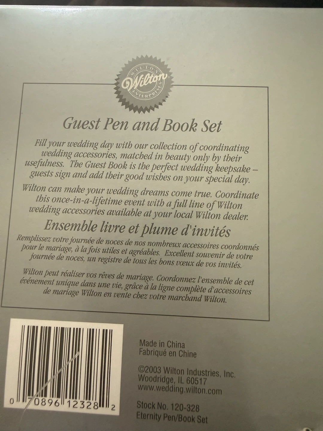 Wilton Guest Pen and Book Set - photo 5