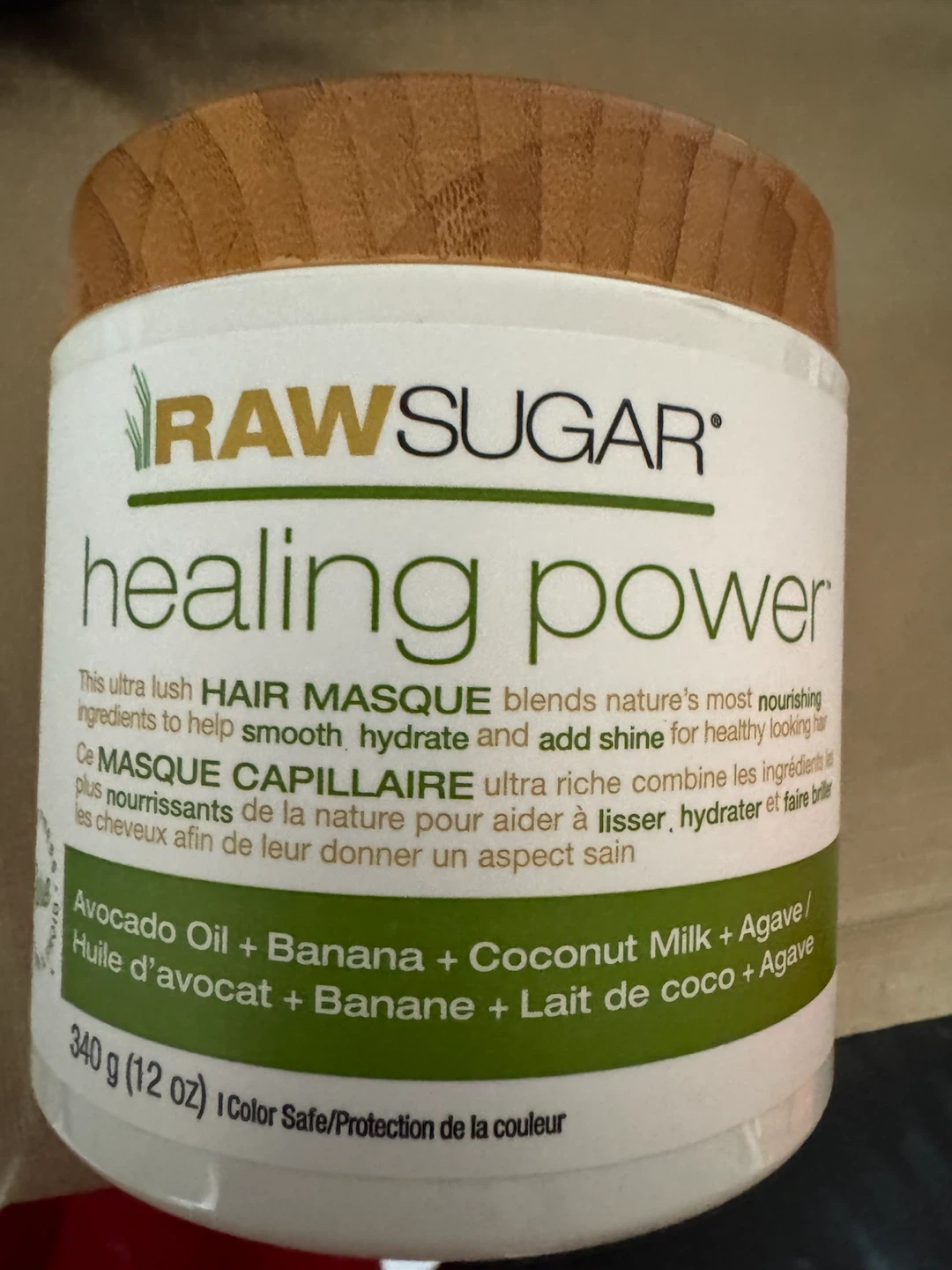 Raw Sugar Healing Power Hair Masque