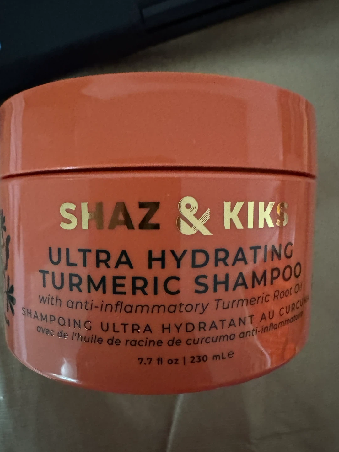 Shaz & Kiks Ultra Hydrating Turmeric Shampoo