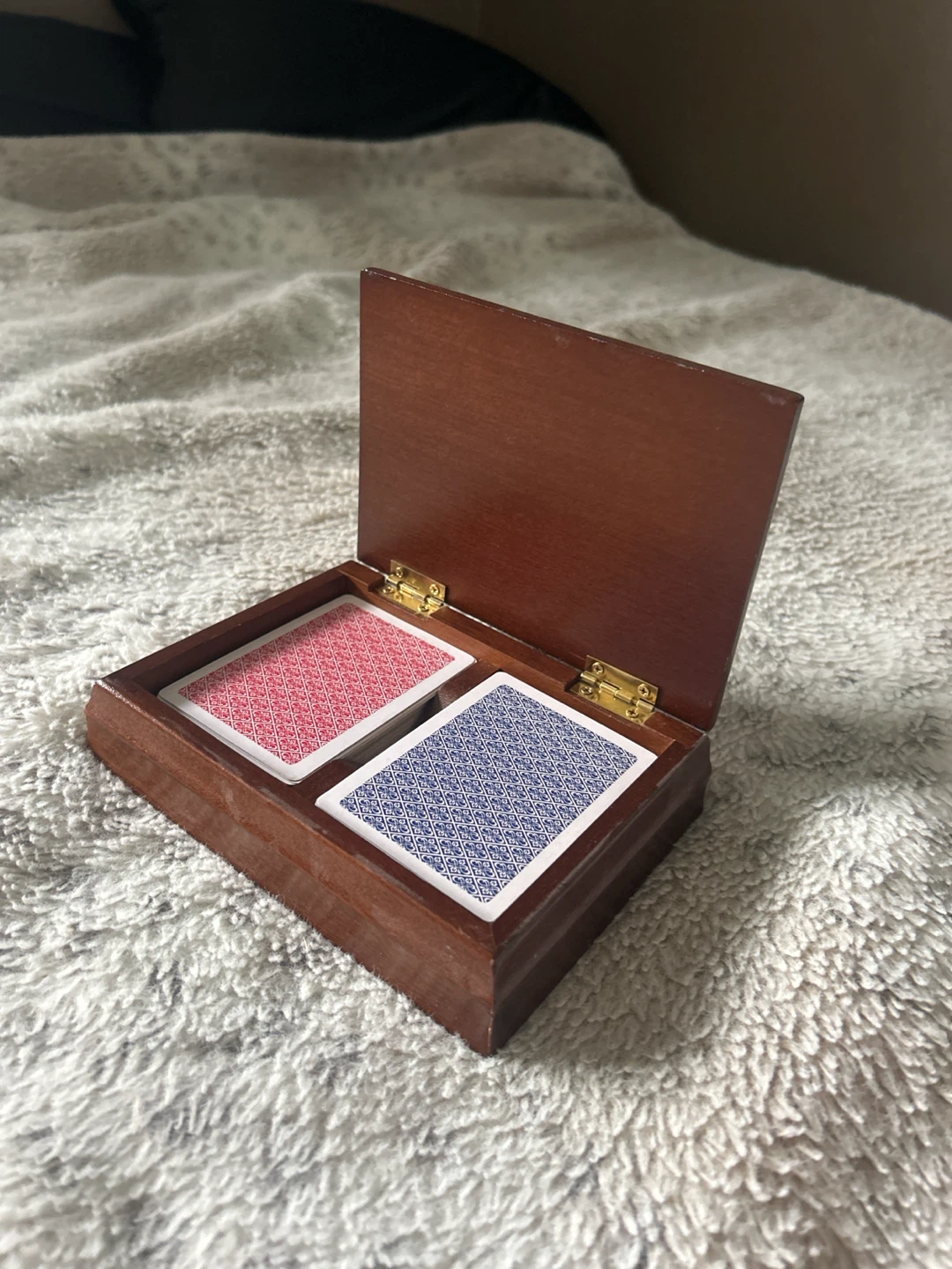 Wooden Card Holder (cards included)