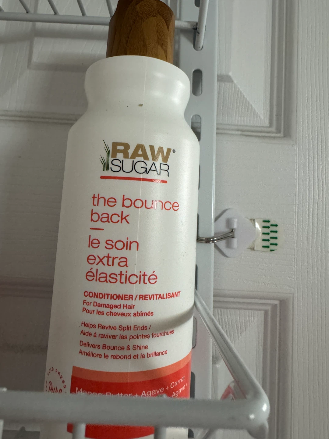 Raw Sugar The Bounce Back Conditioner for Damaged Hair