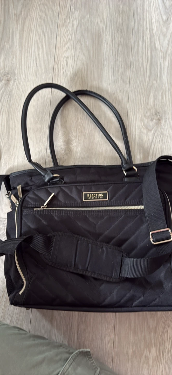 Kenneth Cole Reaction Black Laptop Bag