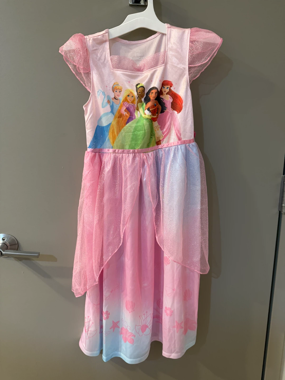Disney Princess Girls Dress Size M (8) Pink