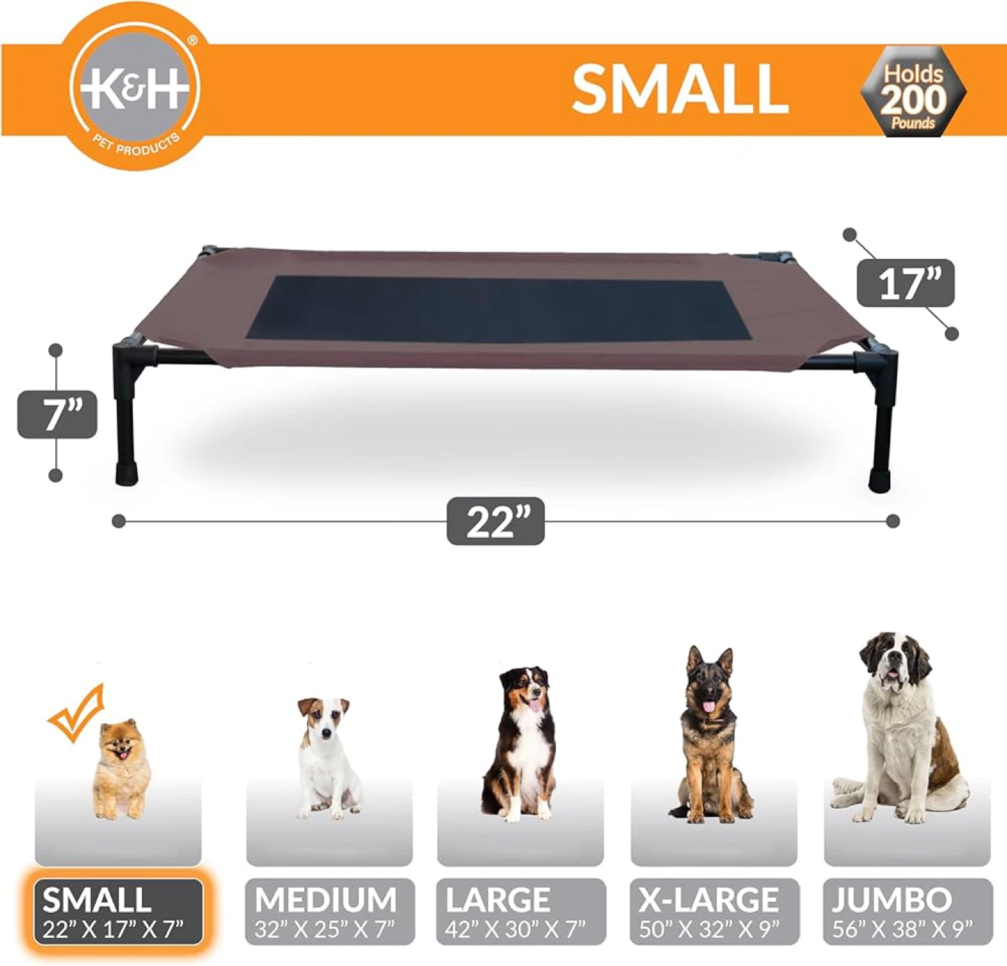 K&H Pet Products Outdoor Elevated Dog Cot - BN - photo 5
