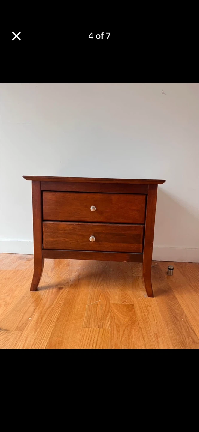 Dresser and Bed Side Table Set - photo 3