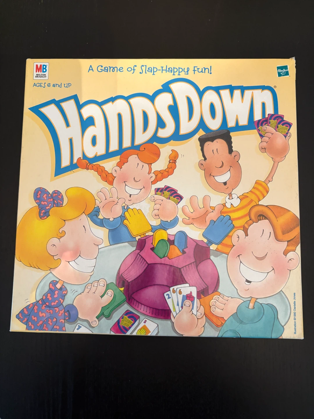 Hands Down Board Game by Milton Bradley
