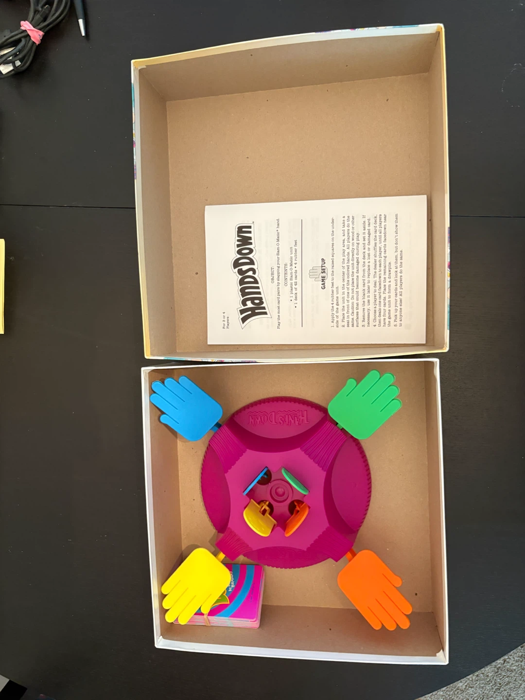 Hands Down Board Game by Milton Bradley - photo 3