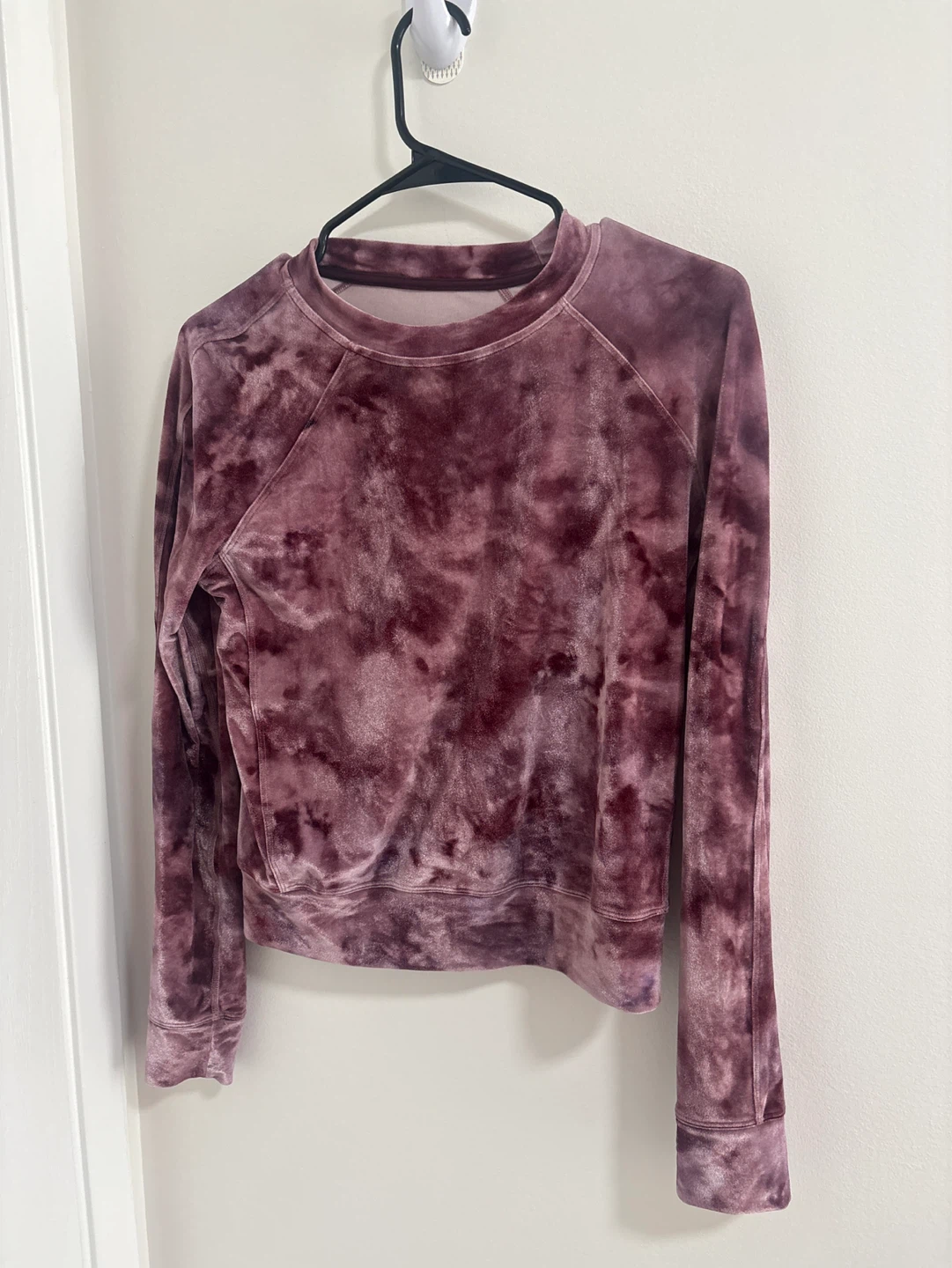 Lululemon Velvet Tie-Dye Crewneck Sweater