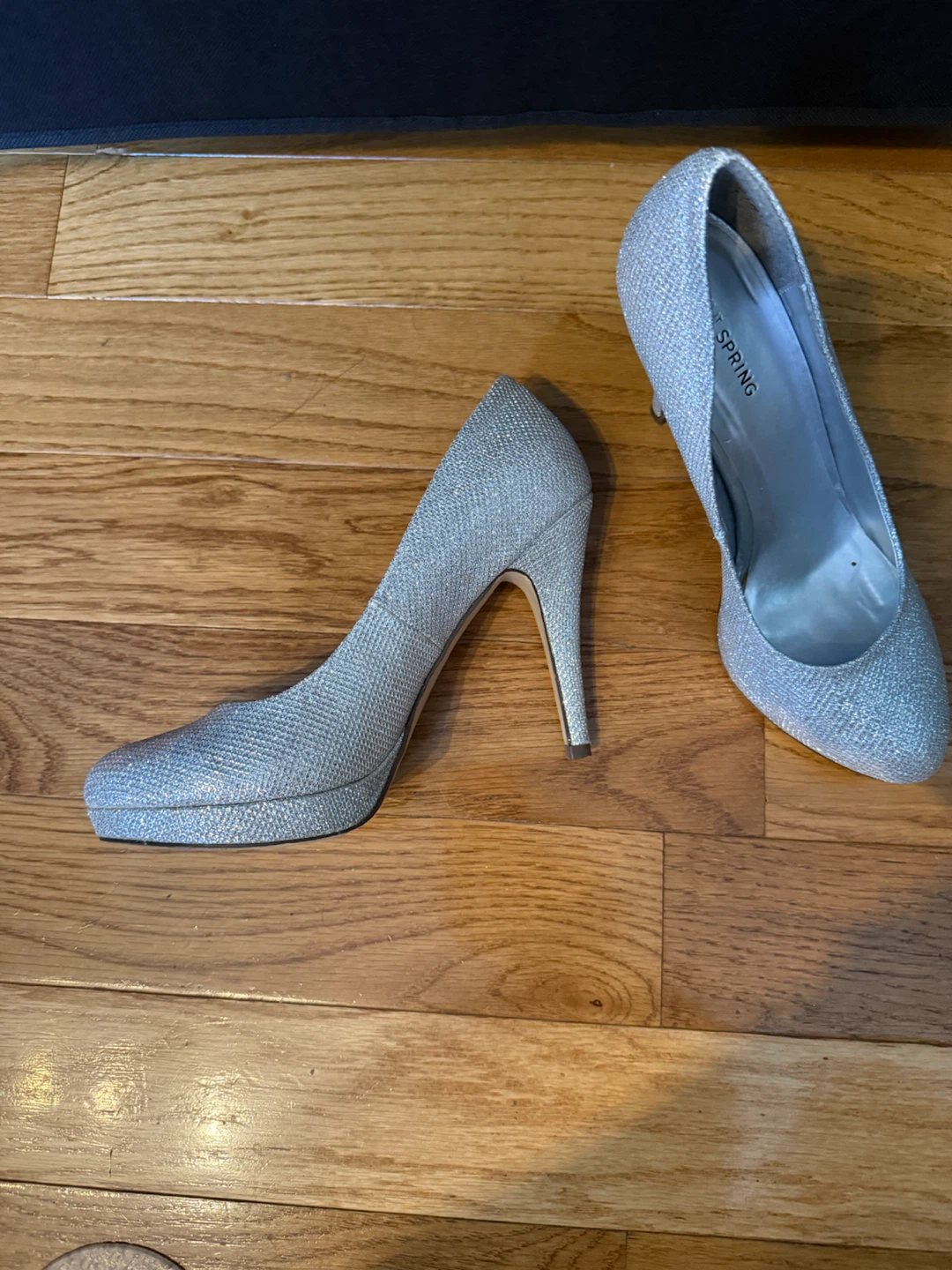 Silver Glitter Heels - photo 2