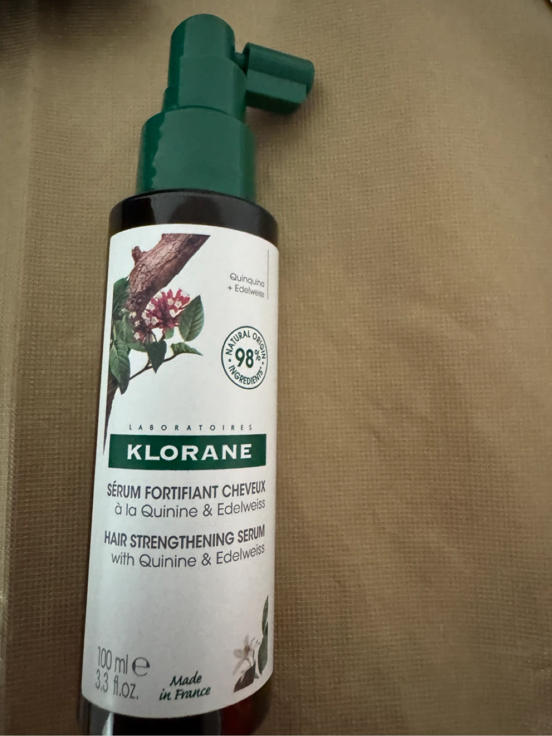 Klorane Hair Strengthening Serum with Quinine & Edelweiss