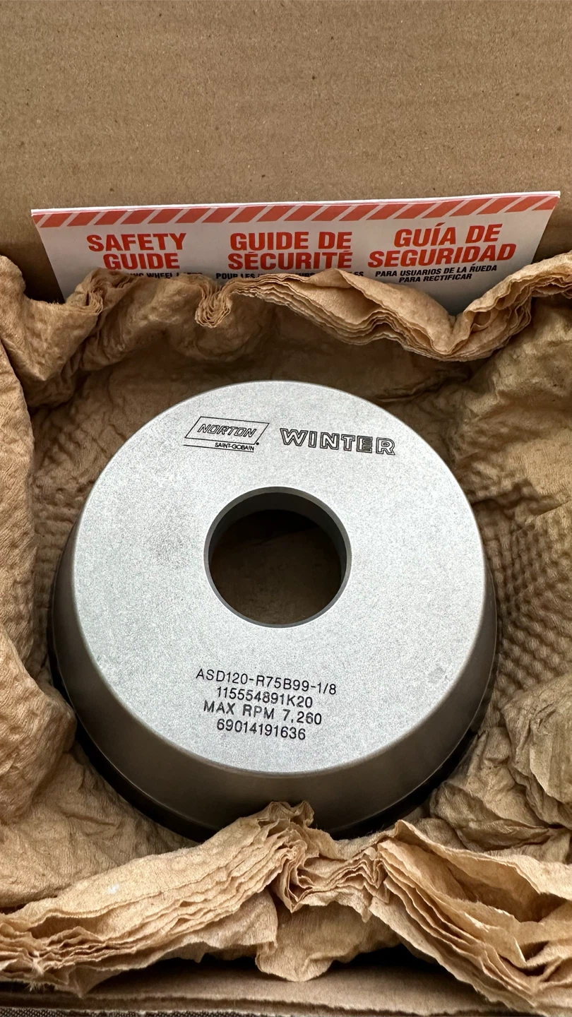 🔥 NEW Norton Winter Diamond Grinding Wheel – Model 69014191636 🔥 - photo 3
