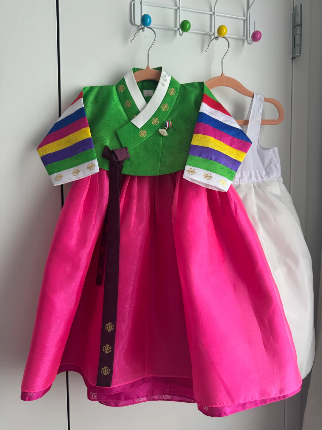 Dol(돌) 색동한복 baby hanbok full set