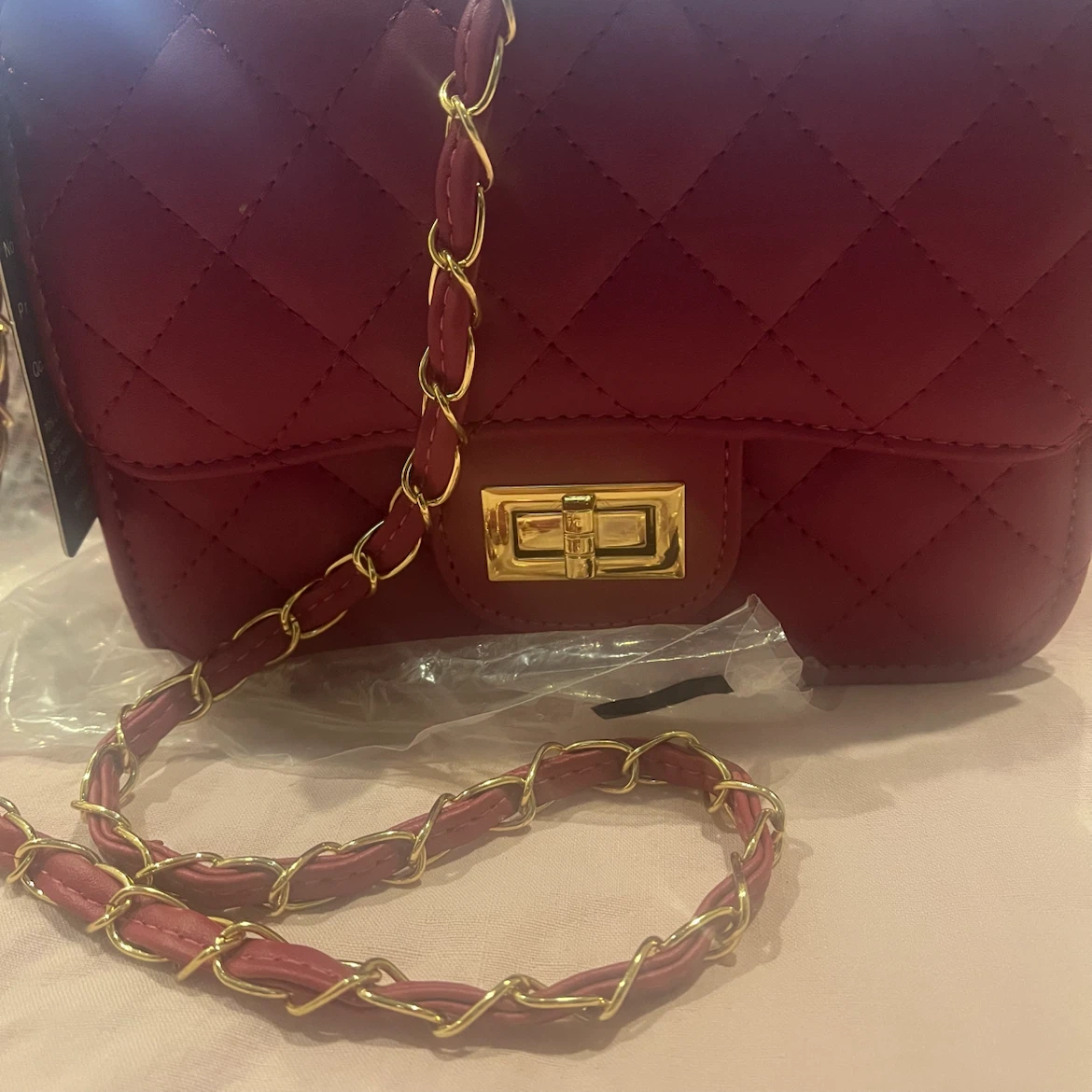 J&L Firenze Quilted Crossbody Bag