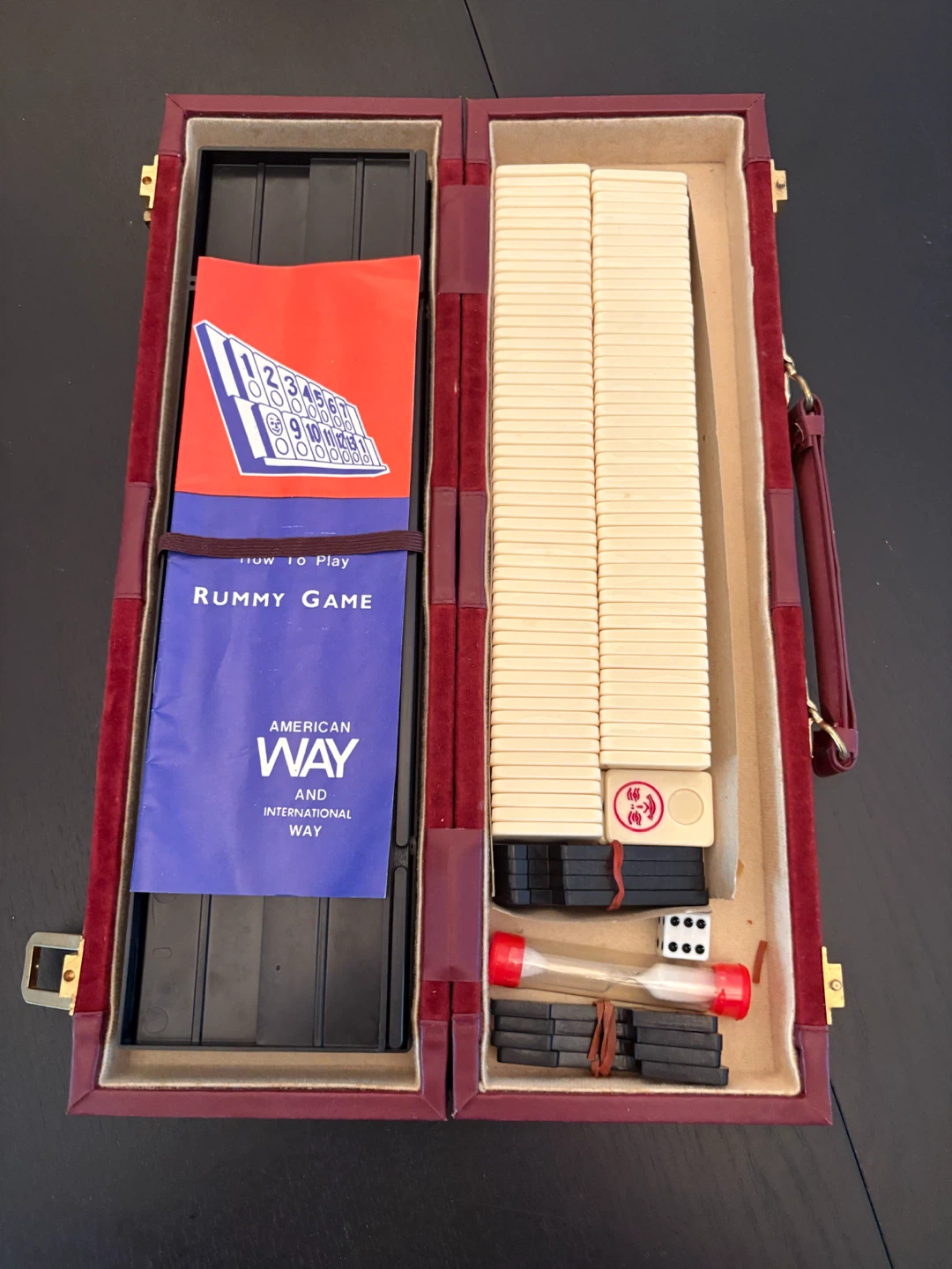 American Way Rummy Game Set