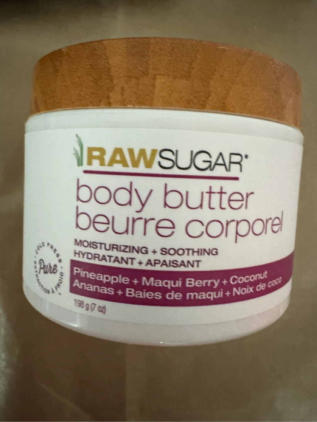 Raw Sugar Body Butter - Pineapple & Coconut