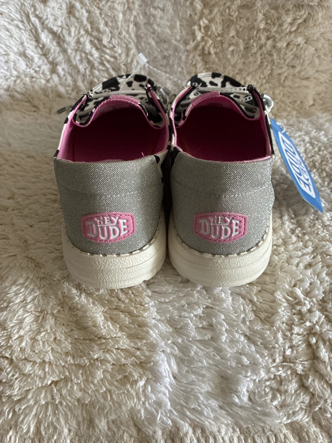Hey Dude Shoes Cow Print Women's Size 7 - photo 2