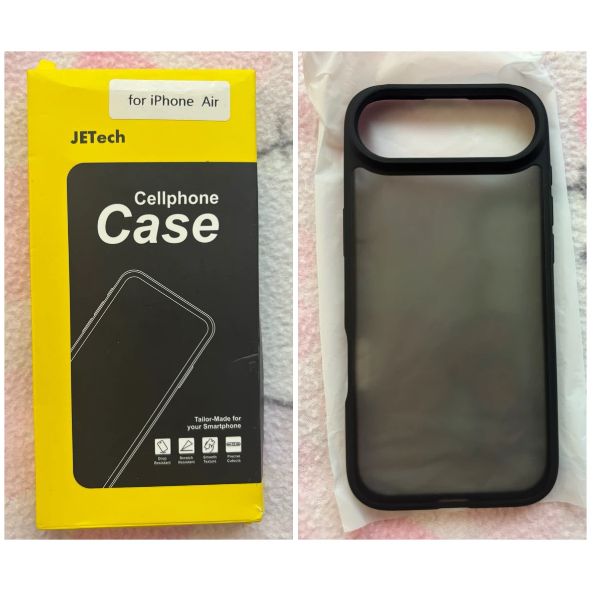JETech - Matte Cellphone Case - *iPhone Air/Black*
