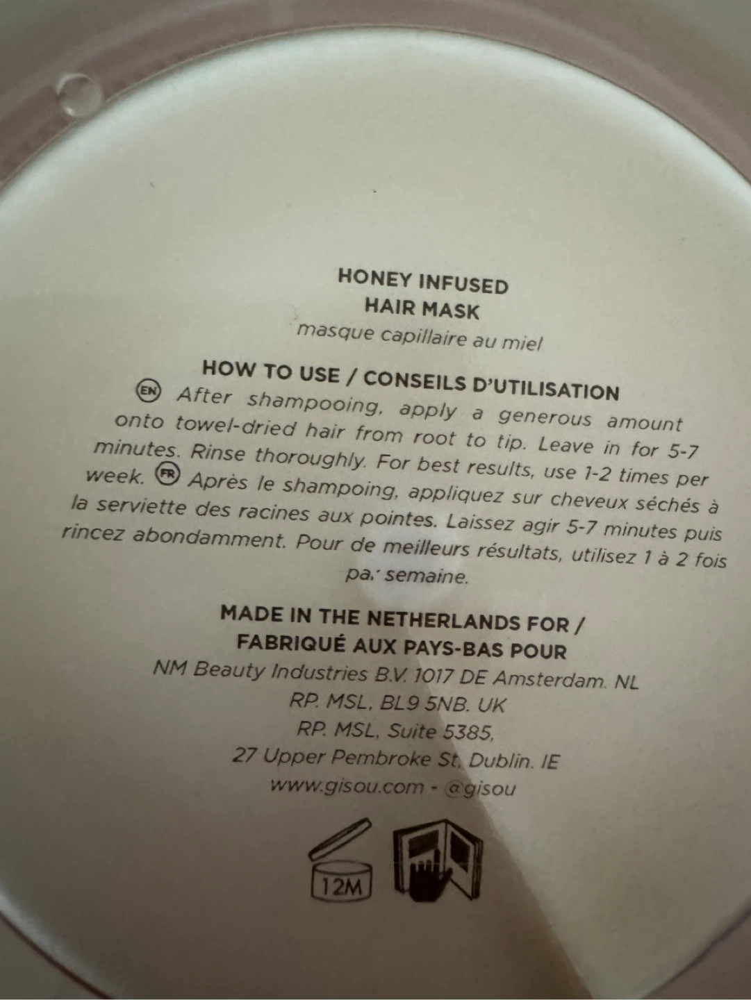 Gisou Honey Infused Hair Mask 230ml - photo 2
