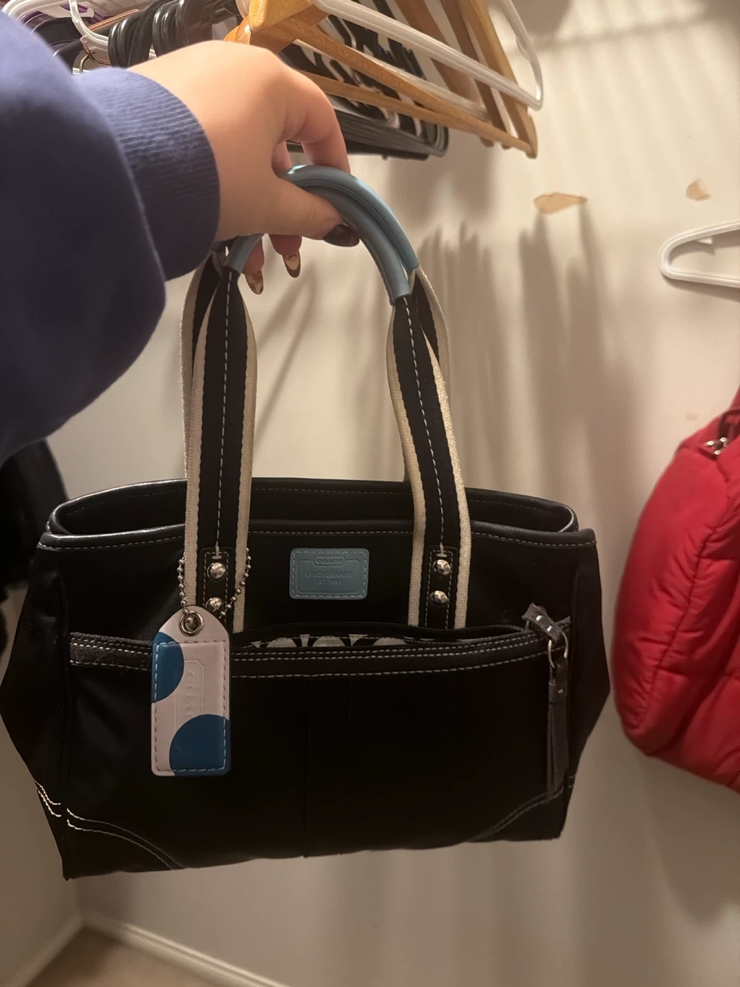Coach Black Shoulder Bag