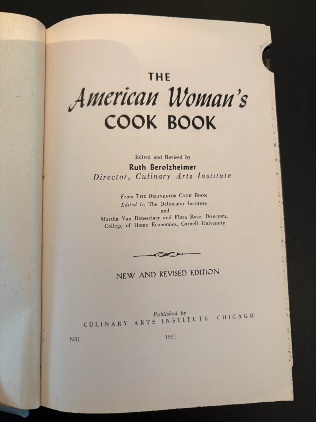 The American Woman's Cook Book by Ruth Berolzheimer - photo 3